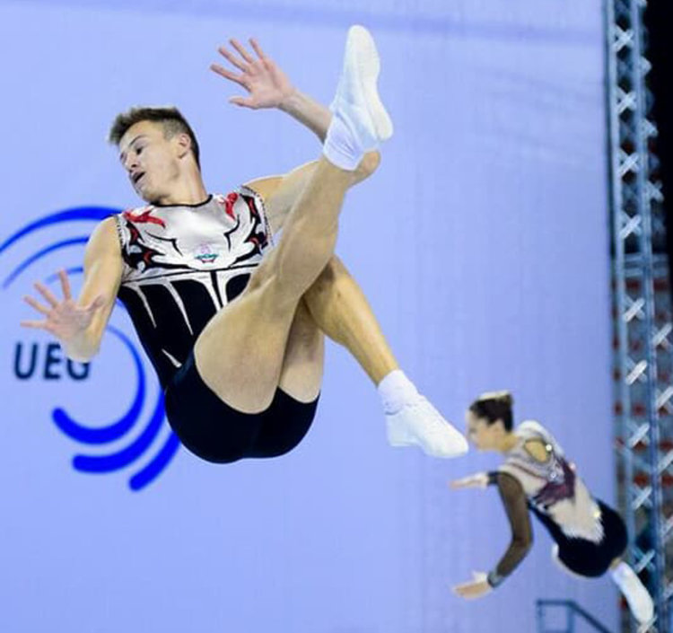 Баротев и националите с редица успехи в Европейското по спортна аеробика