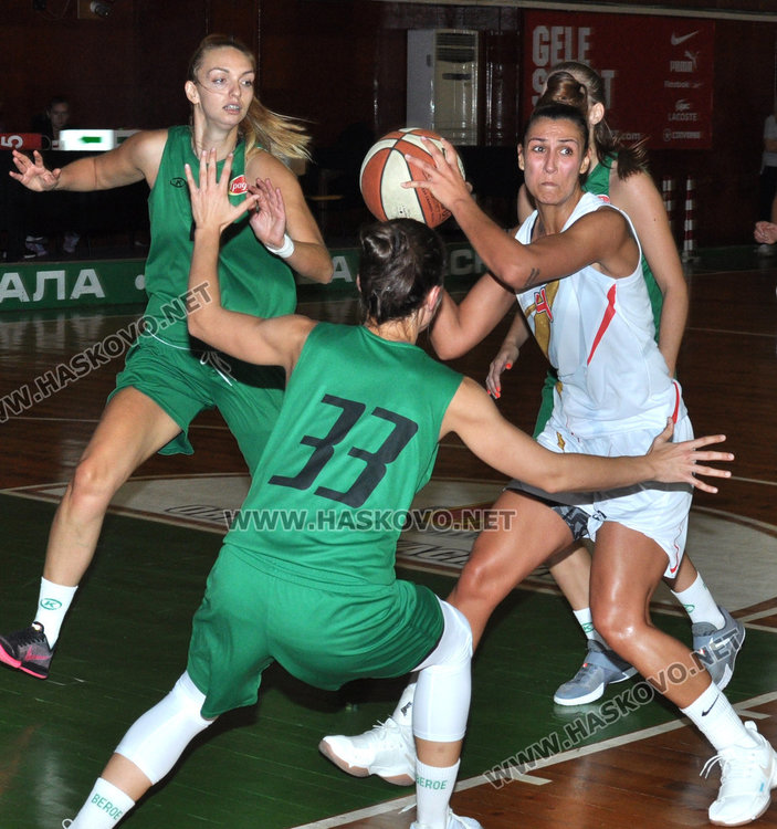 Баскетболистките на Хасково с първа победа в контрола с „Берое“