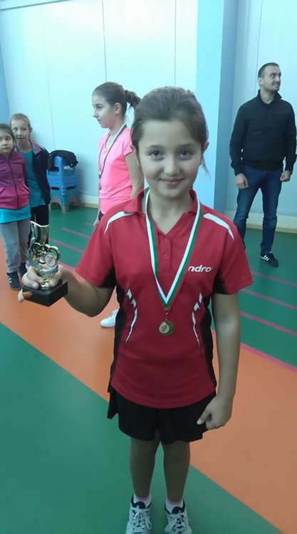 10-годишната СиделяМутлу от Ардино е шампионка на Националния турнир „Млад Олимпиец