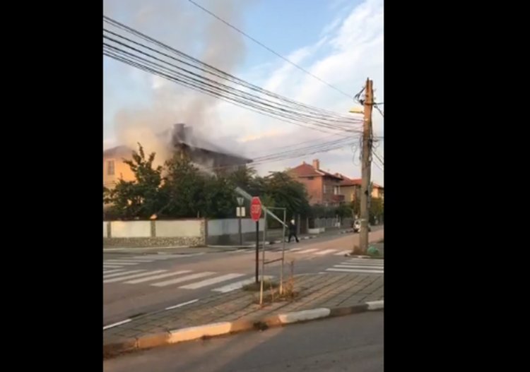 Газов котлон подпали къща