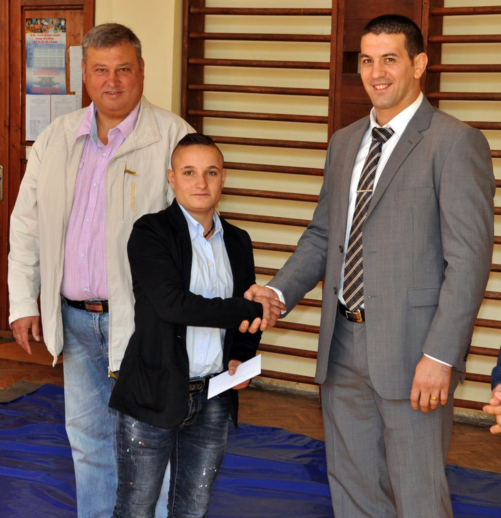 Петю Кирев, Петя Делчева и Христо Маринов