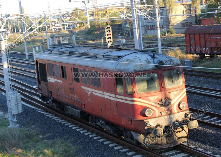 Локомотив се подпали близо до гарата в Димитровград