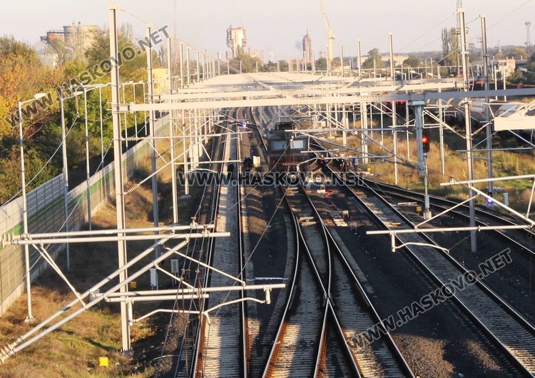 Локомотив се подпали близо до гарата в Димитровград