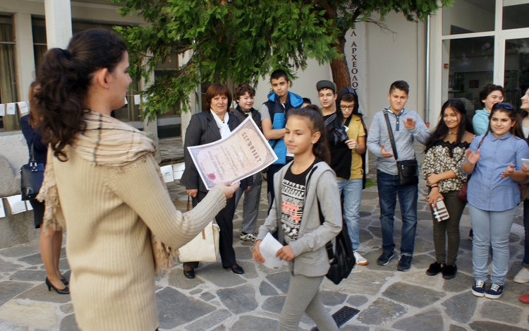 85 ученици от „Рилски“ търсиха съкровища в хасковския музей