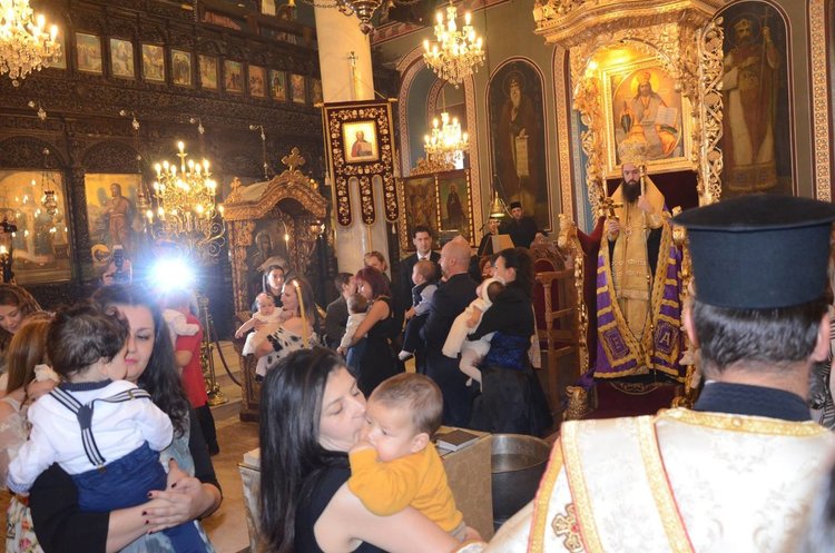 Масово Свето Кръщение в Пловдив