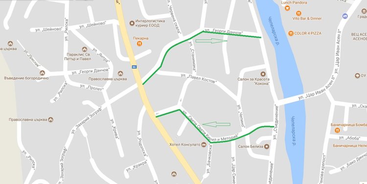 От днес: Възстановява се движението по пет асеновградски улици