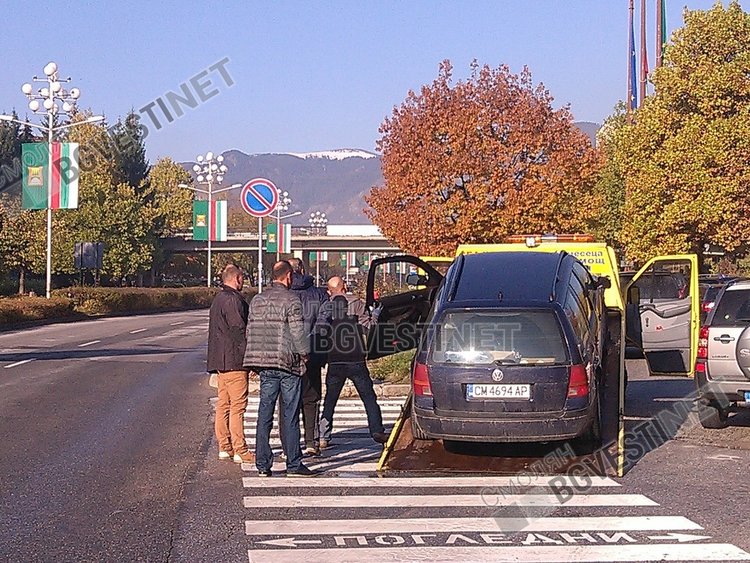 Катастрофа на кръговото в Смолян заради неспазено предимство