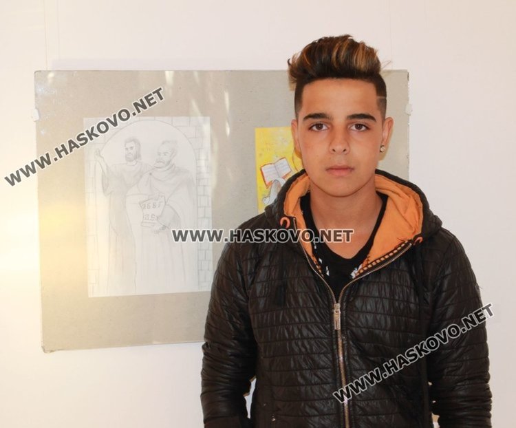 Денис Данаилов от 9а клас спечели 3-то място в конкурса за рисунка, обявен от Община Димитровград