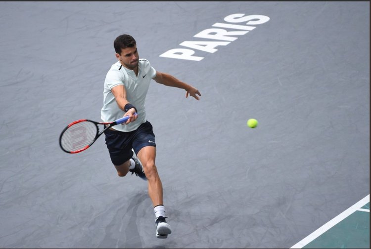 Григор даде убедителен старт на участието си в Париж