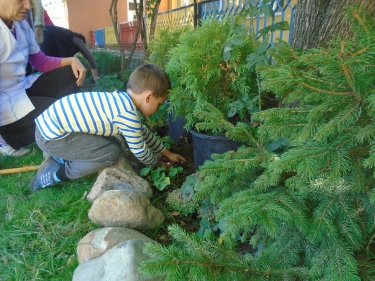 105 деца промениха двора на детската си градина