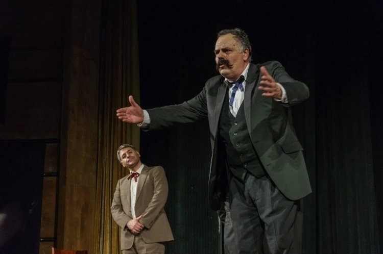 Ивайло Калоянчев играе Бай Ганьо в хасковския театър