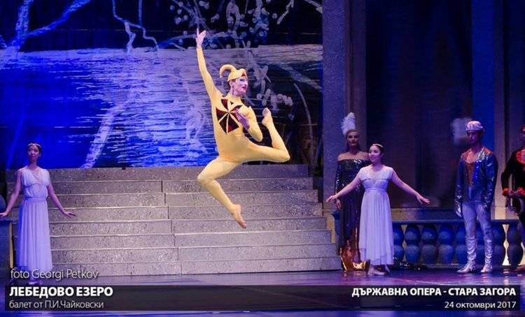 Златомир Колев в постановката "Лебедово езеро" на Държавна опера -Стара Загора