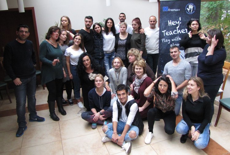 Момент от обучението в Полша