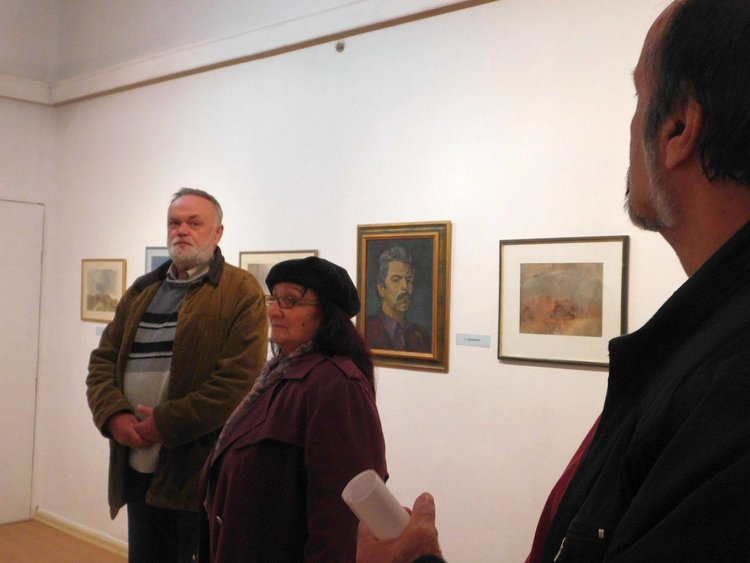 В Художествената галерия почетоха 80 години от рождението на художника Вълко Гайдаров 
