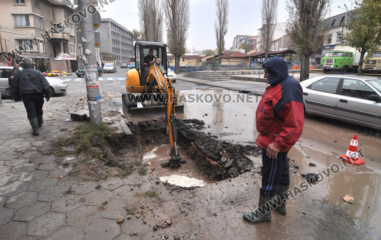  ВиК авария остави част от Хасково без вода