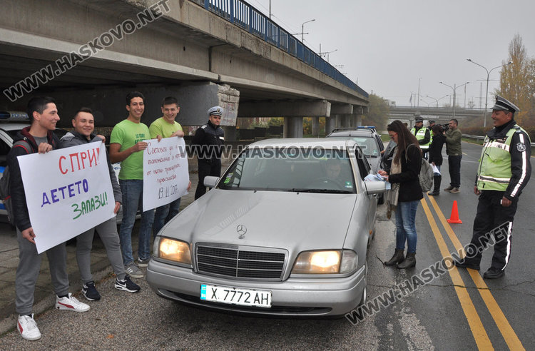 Вместо листовка, от КАТ връчиха акт на първия спрян водач