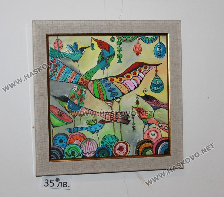 Приказна изложба откри димитровградчанката Яна Димитрова