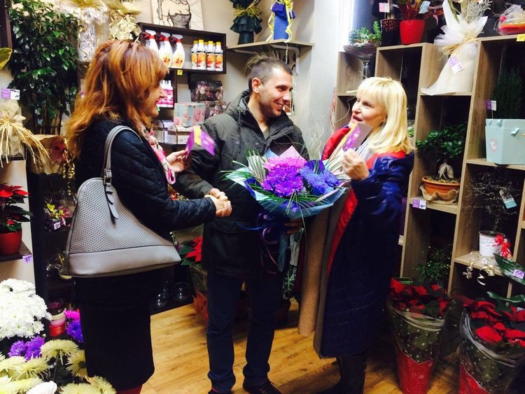 Жените социалистки в Кърджали  с акция срещу насилието