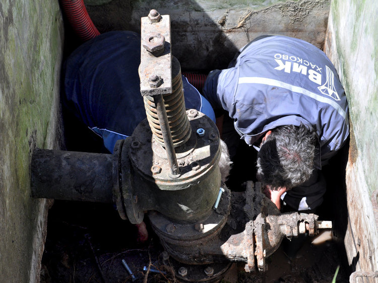 Изпуши пак главен водопровод, половин Хасково без вода