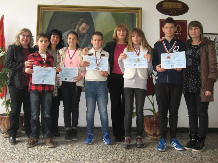 Петима паисиевци с медали от математическия конкурс „Перперикон”