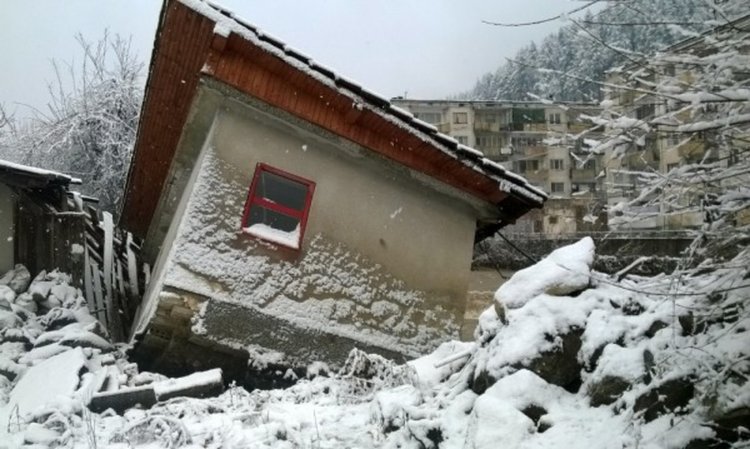 архивен кадър от обилните валежи в средата на януари 2016г