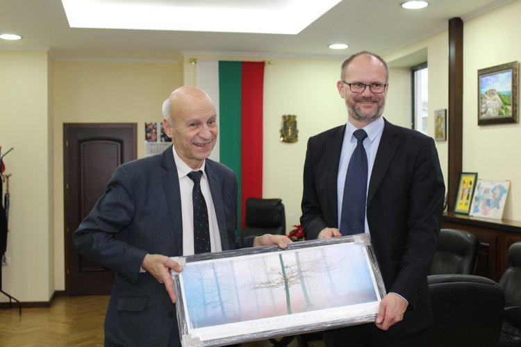 Посланикът на Дания у нас впечатлен от Хасково