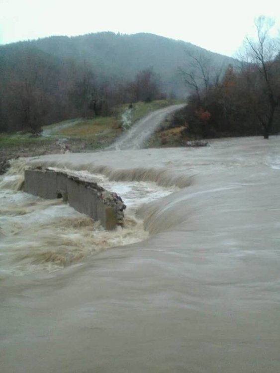 Поройният дъжд нанесе щети по инфраструктурата на община Кирково