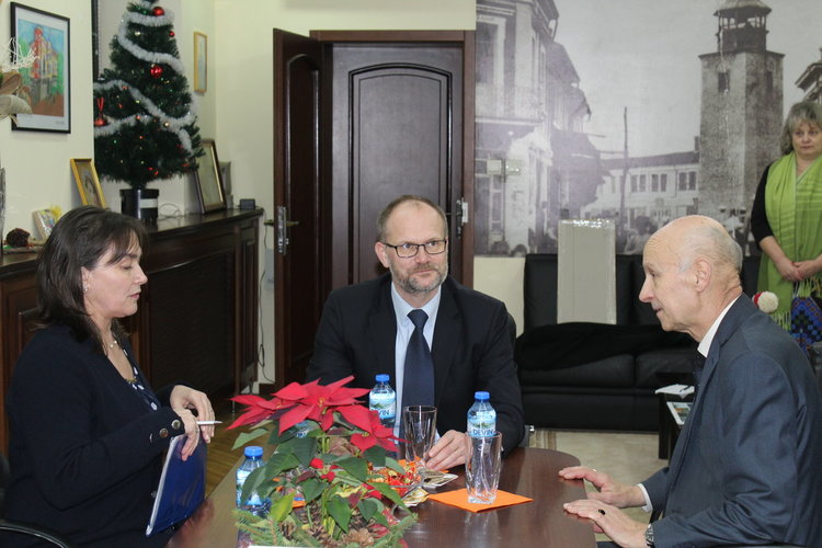 Посланикът на Дания у нас впечатлен от Хасково