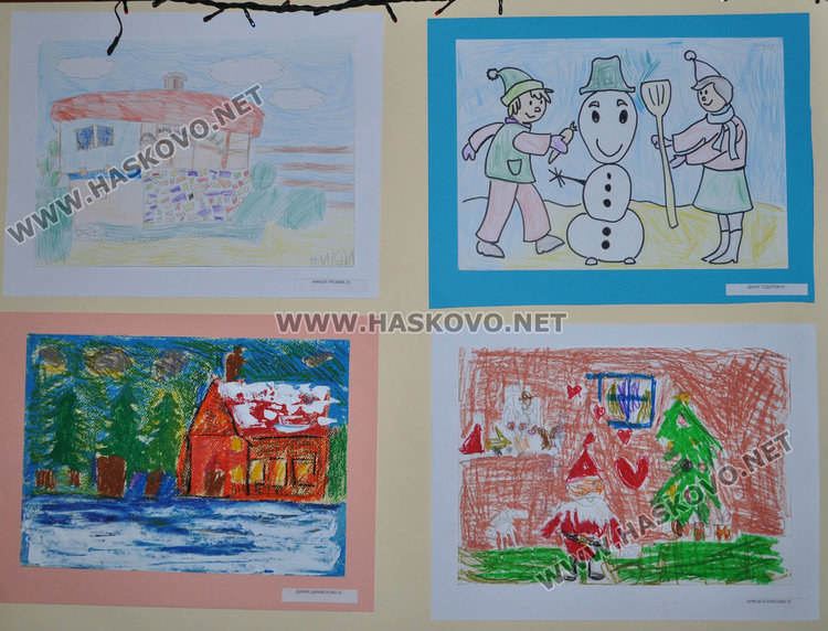 Млади художници от „Пастело“ показват 150 рисунки и свещници в библиотеката