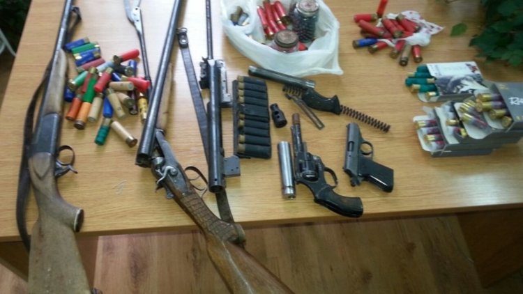 6 000 огнестрелни оръжия и боеприпаси иззети за половин година
