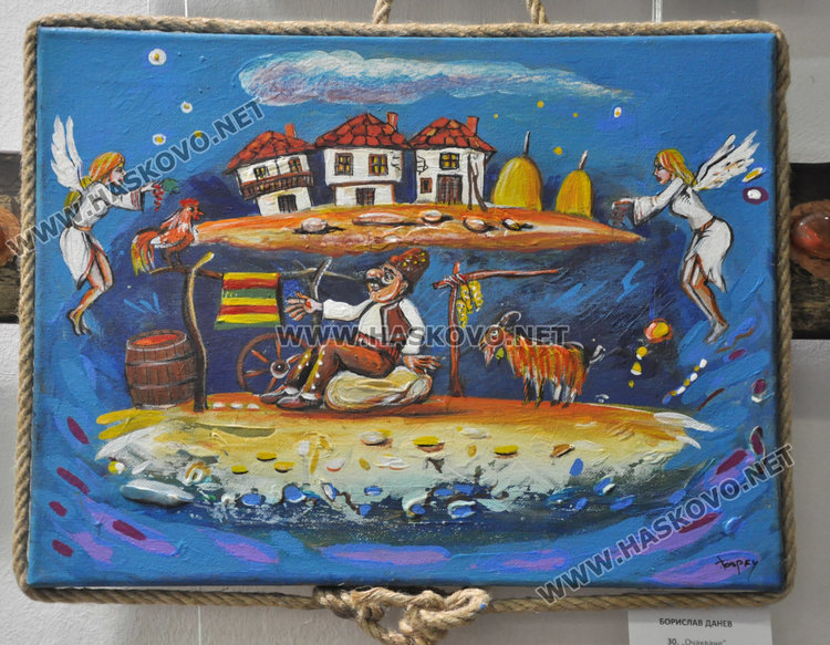 Хасковските художници подредиха 47 платна в Коледна изложба