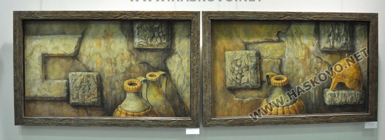 Хасковските художници подредиха 47 платна в Коледна изложба