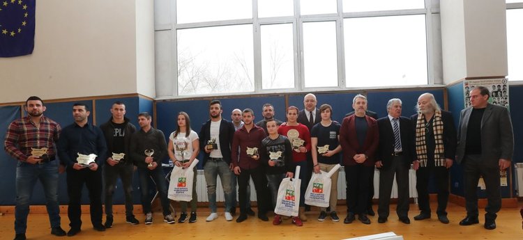 Отличените борци и треньори от федерацията, снимка - БФБ