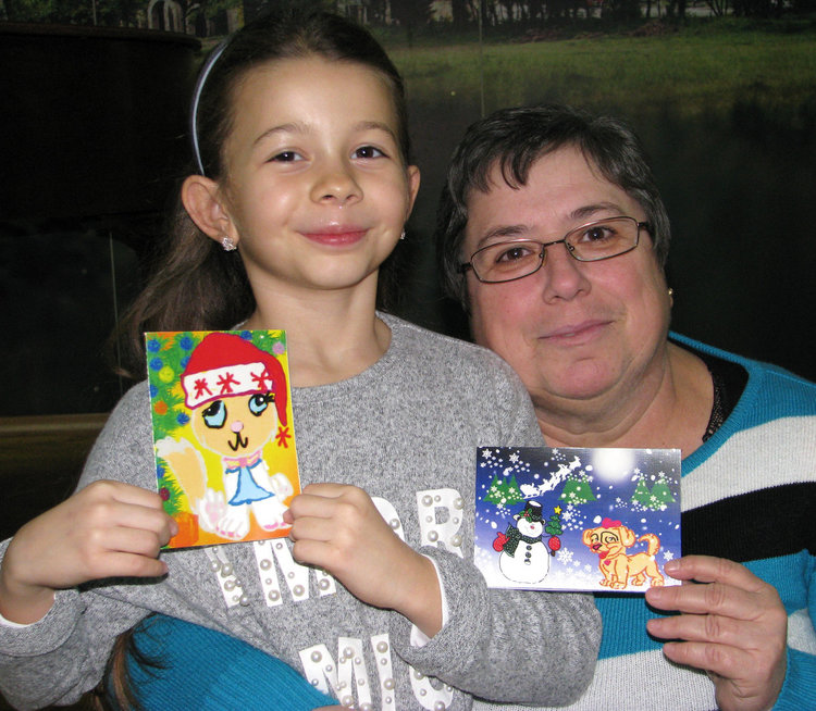 Таланти от „Вале“ поздравиха членовете на Европейската комисия с коледни картички