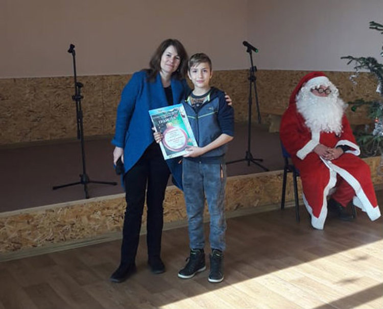 Отличиха участници в конкурса „Моята Коледа“
