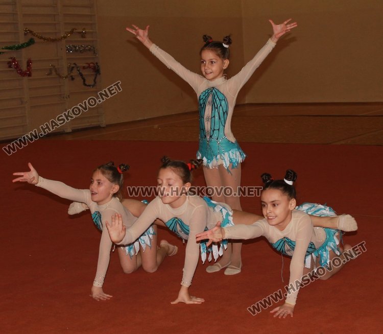 Гимнастичките на "Афродита" отчетоха успешна 2017 година