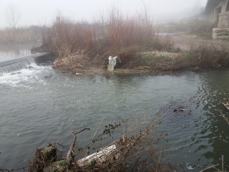 Мечка потече замърсена преди Бъдни вечер
