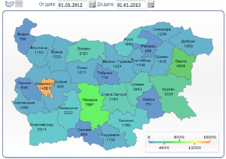 С още 4 700 спадна броят на новородените в България, в Пловдивско с 350
