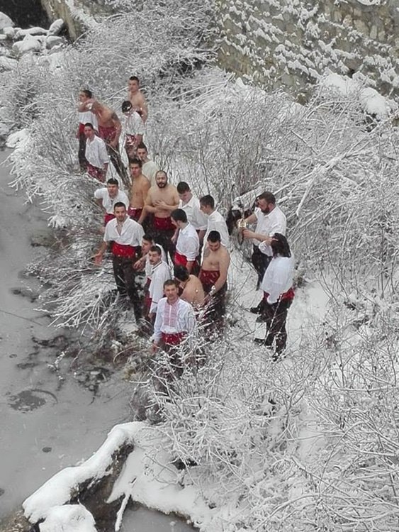 Снимката е от Богоявление 2017 г.