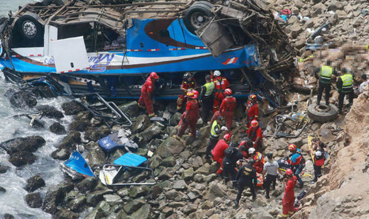 "Дяволската дъга" в Перу взе десетки жертви