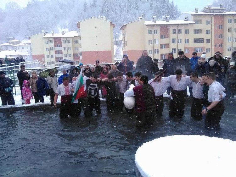 Снимката е от Богоявление 2017 г.