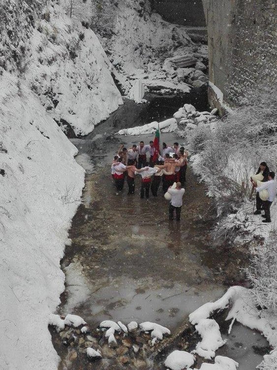 Снимката е от Богоявление 2017 г.