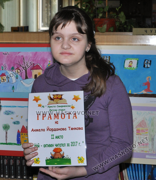 Деца на 5 и 10 г. са най-четящите в Хасково