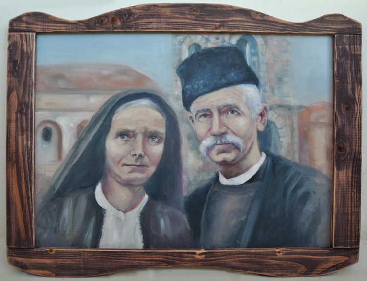 Портрет на Дора и уста Славо от Славейно