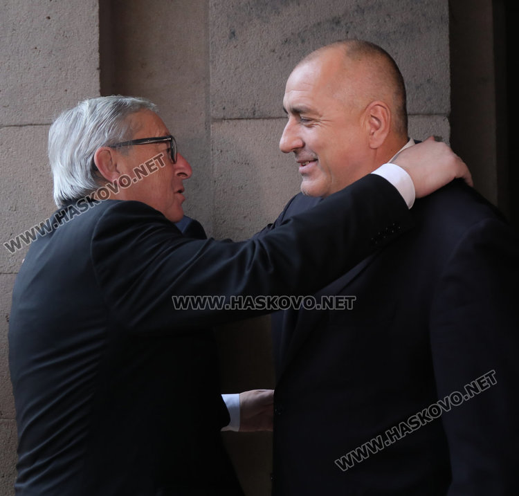 Премиерът Бойко Борисов се срещна с председателя на ЕК Жан-Клод Юнкер