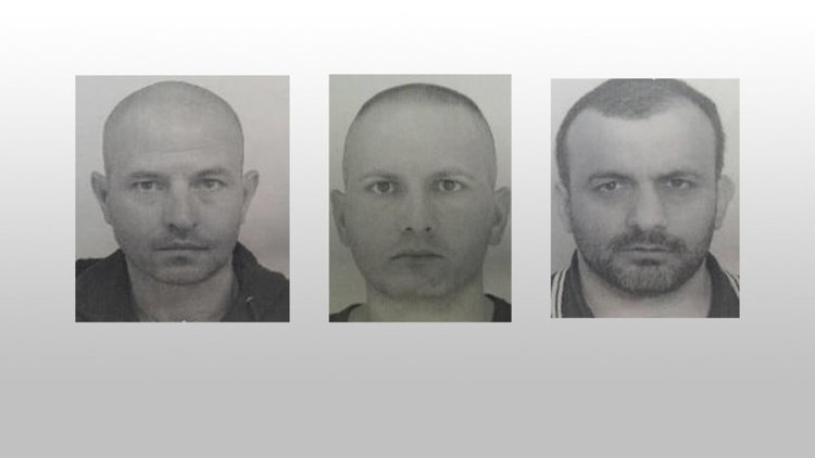 МВР обяви за издирване трима мъже заподозрени за серията от обири на банкомати в страната