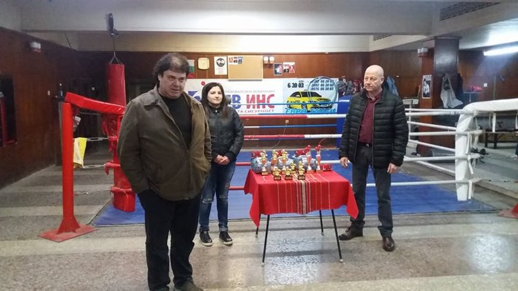 Боксов клуб "Спартак" отличи изявените си спортисти