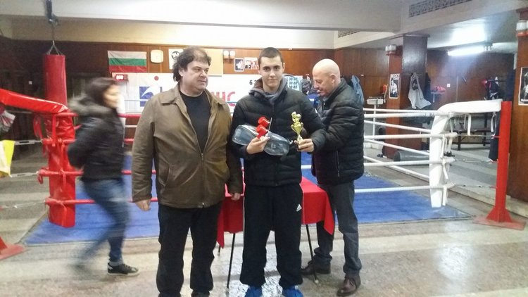 Боксов клуб "Спартак" отличи изявените си спортисти