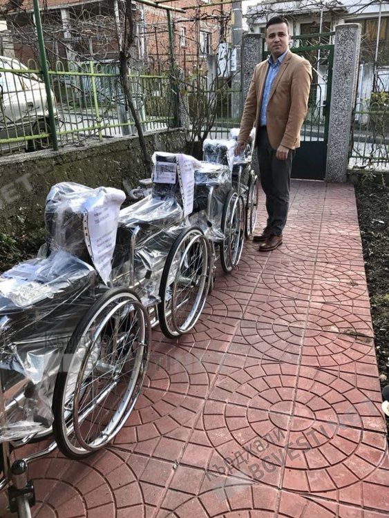 Ферди Мурад с новото дарение