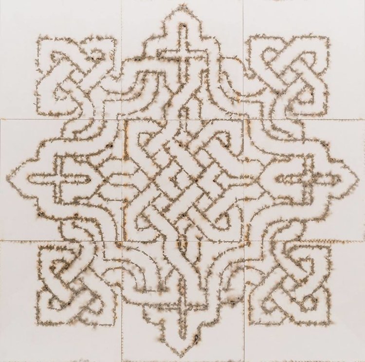 Част от творбите в изложбата